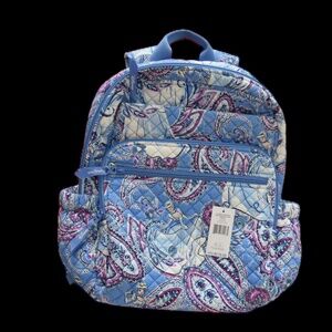 Vera Bradley Disney XL Campus Backpack Cinderella Paisley